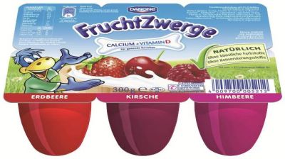 Fruchtzwerge Erdbeer, Kirsche, Himbeere