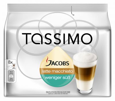 Tassimo Latte Macciato wenig süss 8er