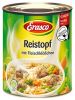 Reistopf mit Fleischklößen